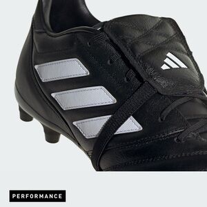 adidas Black and White Men's Soccer Cleats